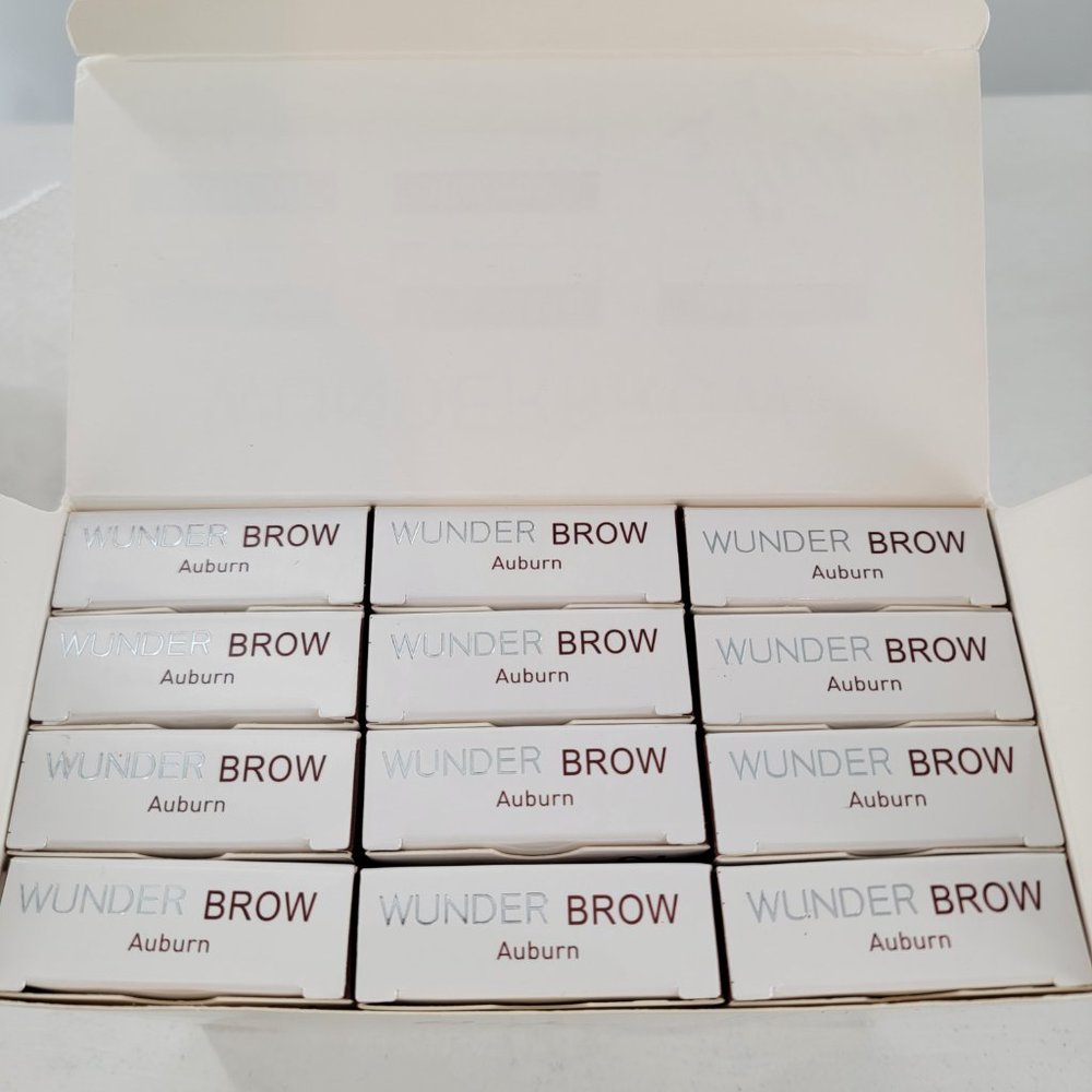 *CLOSEOUT SALE* 12 Wunder2 Wunderbrow Brow Gel Auburn NEW 12 pc/1case